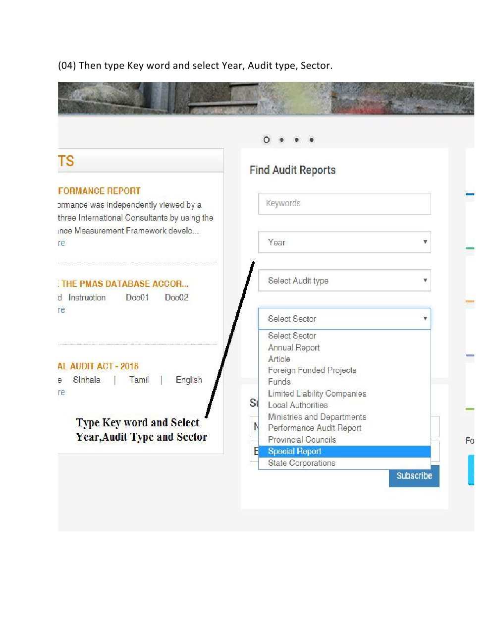 How to find Audit Report 2